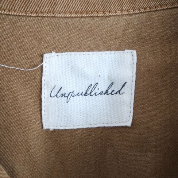 Unpublished Tan Coverall - Size Medium - Picture 8 of 8